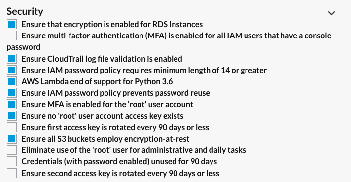 Cascadeo AI Security Checklist chart